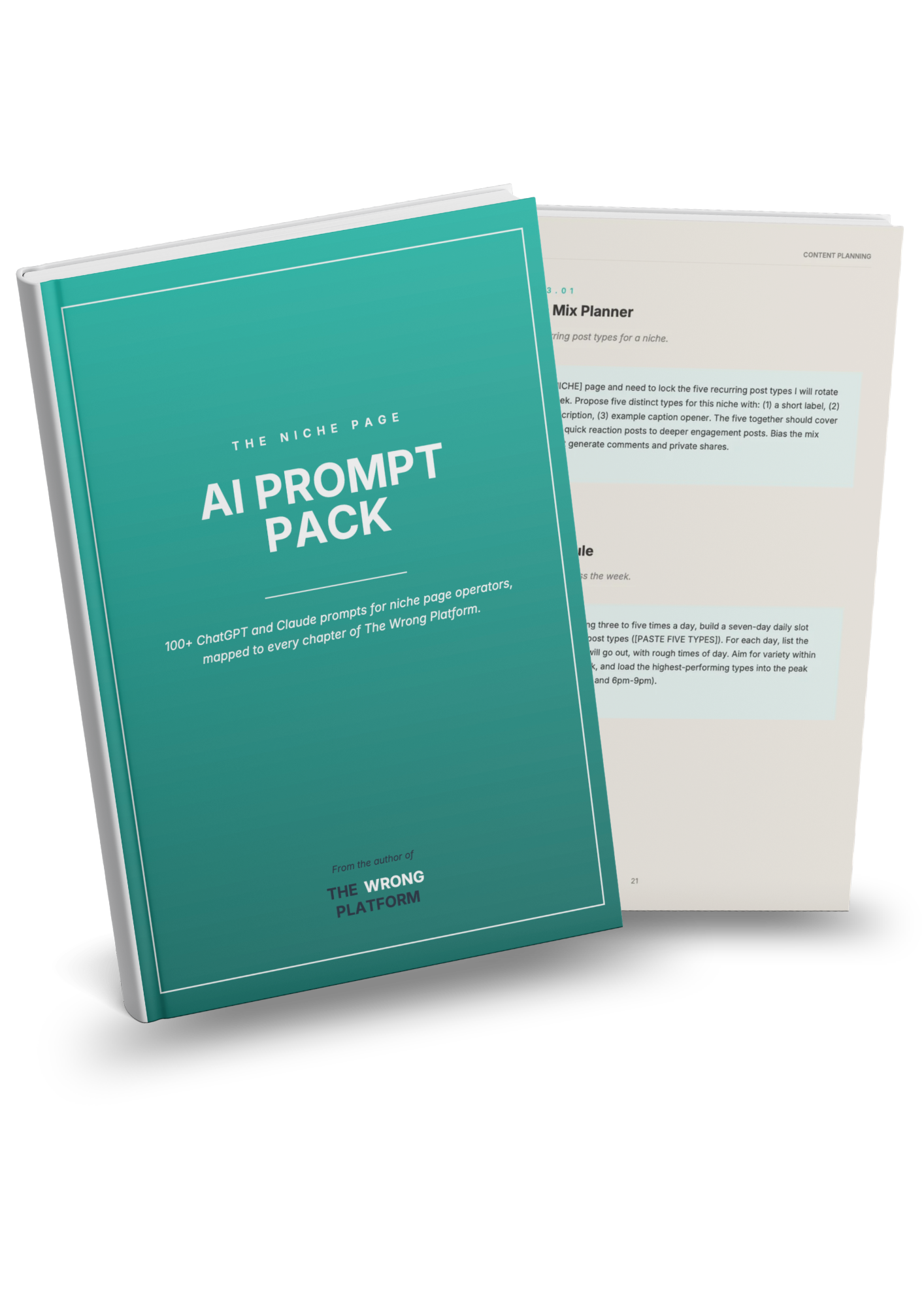 The AI Prompt Pack | 100+ Prompts For Facebook Creators