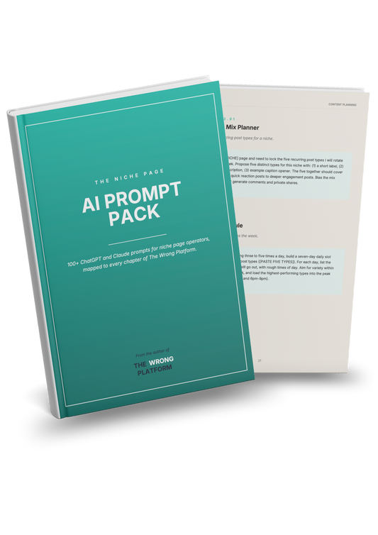 The AI Prompt Pack | 100+ Prompts For Facebook Creators